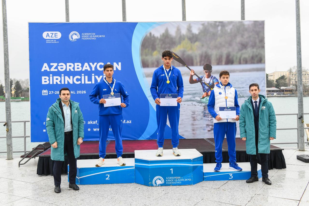 Avarçəkmə və kanoe üzrə Azərbaycan birinciliyi keçirilib